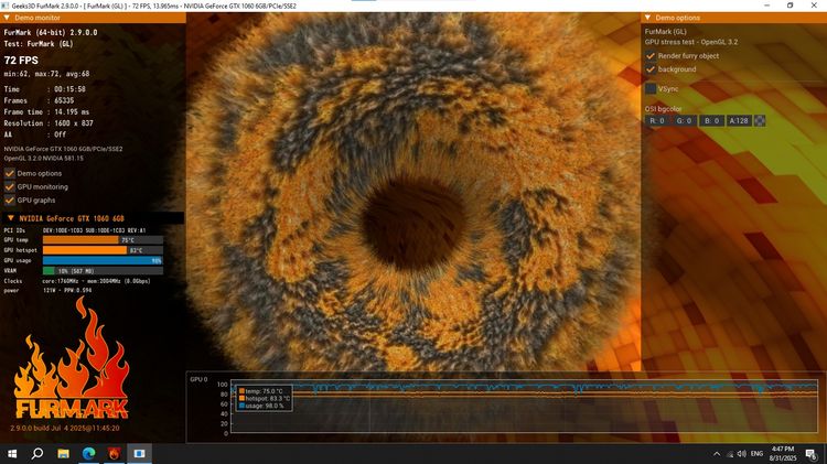 Palit gtx 1060 6GB Super Jetstream รูปที่ 5