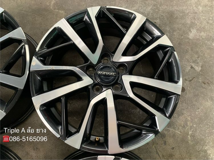 ✨ล้อแม็ก 5รู114✨HAVAL H6 PRO ขอบ 18 เทาหน้าเงา รูปที่ 5