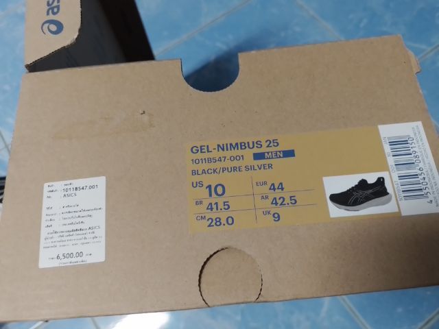 รองเท้ากีฬา asics US 10 รูปที่ 6