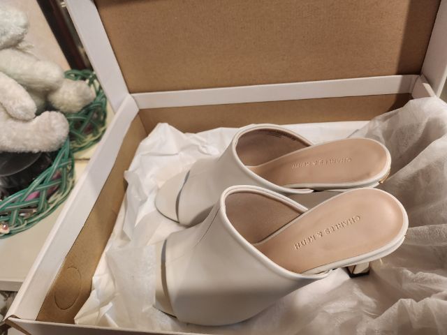 ขายด่วน รองเท้าส้นสูง 2 นิ้ว ยี่ห้อ Charles and Keith ของใหม่ของแท้ Size 36 ไม่เคยใช้เลย ขอขายขาดทุน  1,990.- แถมฟรีโต๊ะรีดผ้าตัวใหญ่ 1 ตัว รูปที่ 13