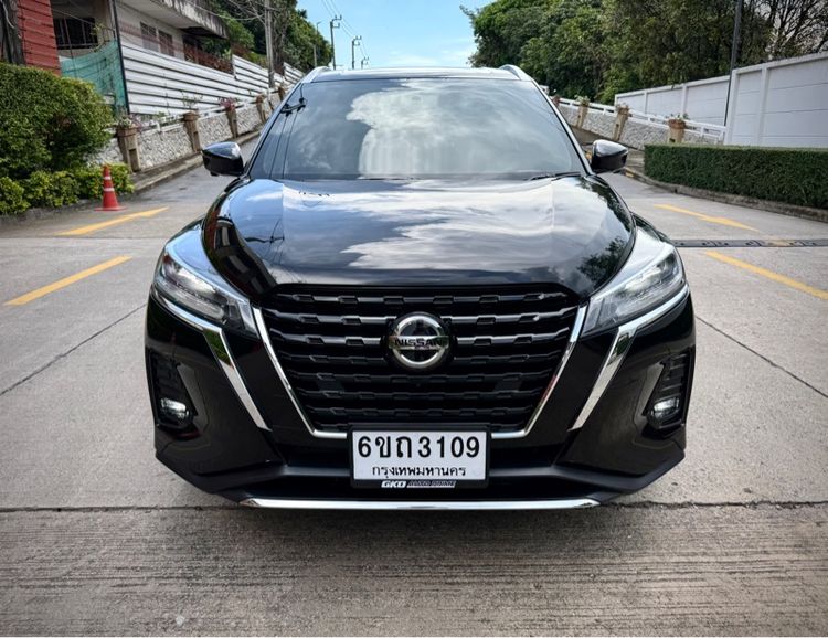 รถ Nissan Kicks 1.2 V สี ดำ