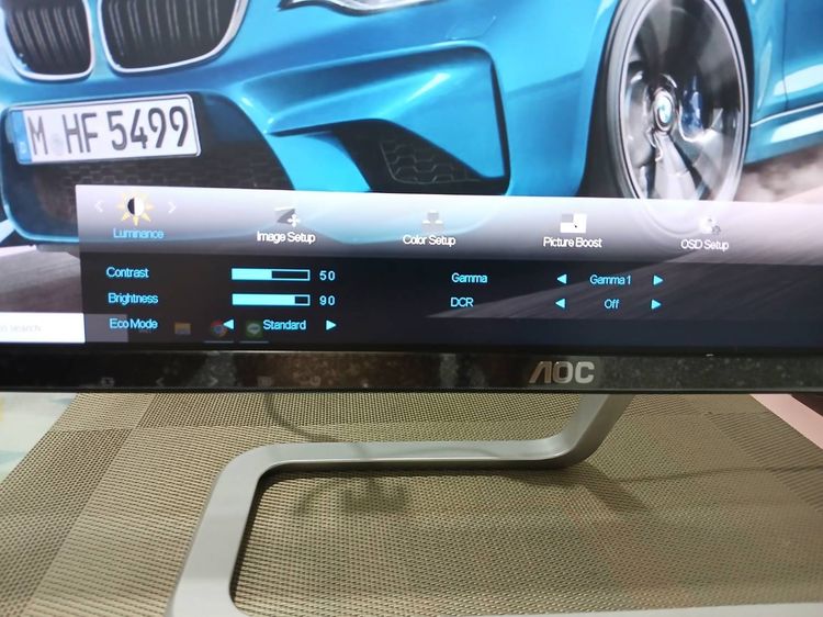 IPS AOC 22นิ้ว สวยๆ.ใหม่ มาก ไร้ตำหนิ ต่อใช้งานได้ภาพสวย  รูปที่ 3