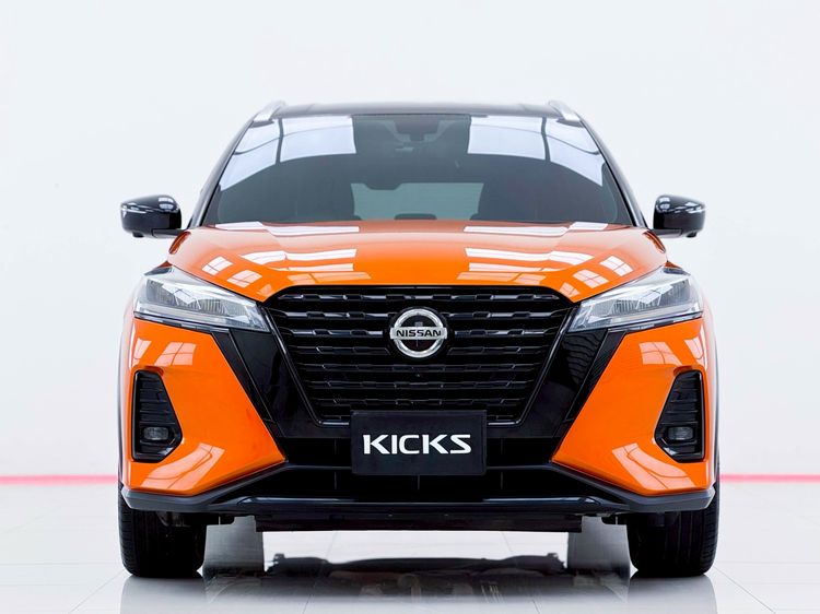 Nissan Kicks 2022 1.2 VL Utility-car ไฮบริด ไม่ติดแก๊ส เกียร์อัตโนมัติ ส้ม รูปที่ 3