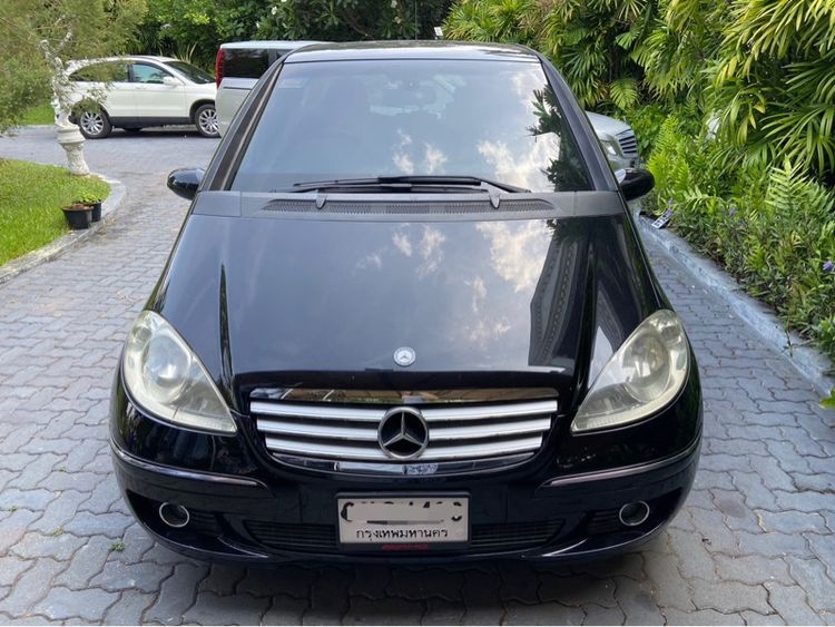 Mercedes-Benz A-Class 2007 A200 Sedan เบนซิน ไม่ติดแก๊ส เกียร์อัตโนมัติ ดำ รูปที่ 3