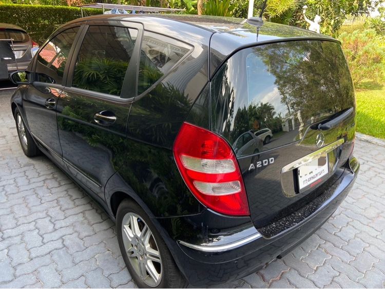 Mercedes-Benz A-Class 2007 A200 Sedan เบนซิน ไม่ติดแก๊ส เกียร์อัตโนมัติ ดำ รูปที่ 4