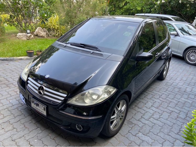 Mercedes-Benz A-Class 2007 A200 Sedan เบนซิน ไม่ติดแก๊ส เกียร์อัตโนมัติ ดำ รูปที่ 2