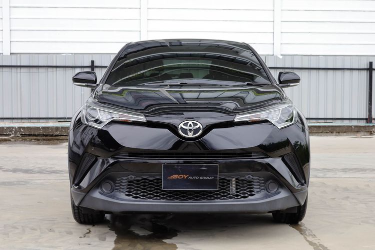 Toyota C-HR 2020 1.8 Entry Utility-car เบนซิน ไม่ติดแก๊ส เกียร์อัตโนมัติ ดำ รูปที่ 2