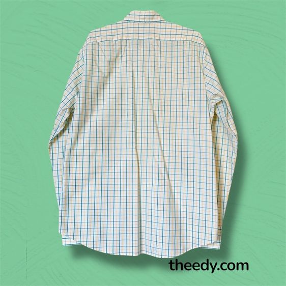 เสื้อเชิ้ตแขนยาว ยี่ห้อ A LUMNUS ลายทาง สภาพดี ใส่สวย รูปที่ 2