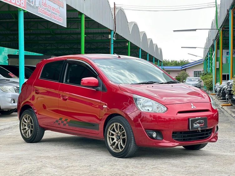 รถ Mitsubishi Mirage 1.2 GLS สี แดง