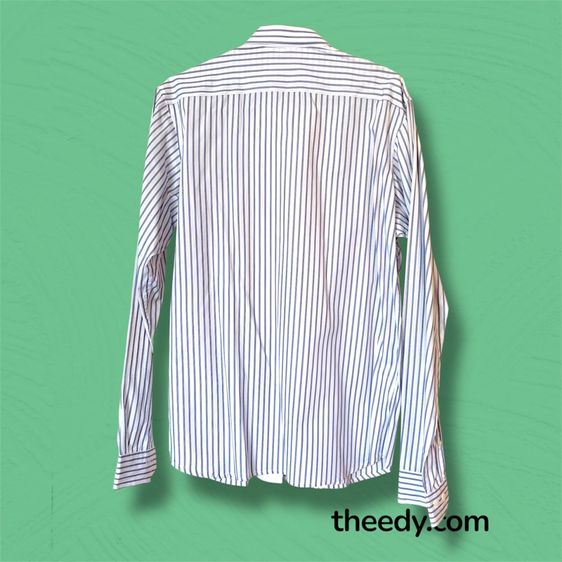 เสื้อเชิ้ตแขนยาว ยี่ห้อ Grand G ลายทาง ใส่ทำงานดี รูปที่ 2