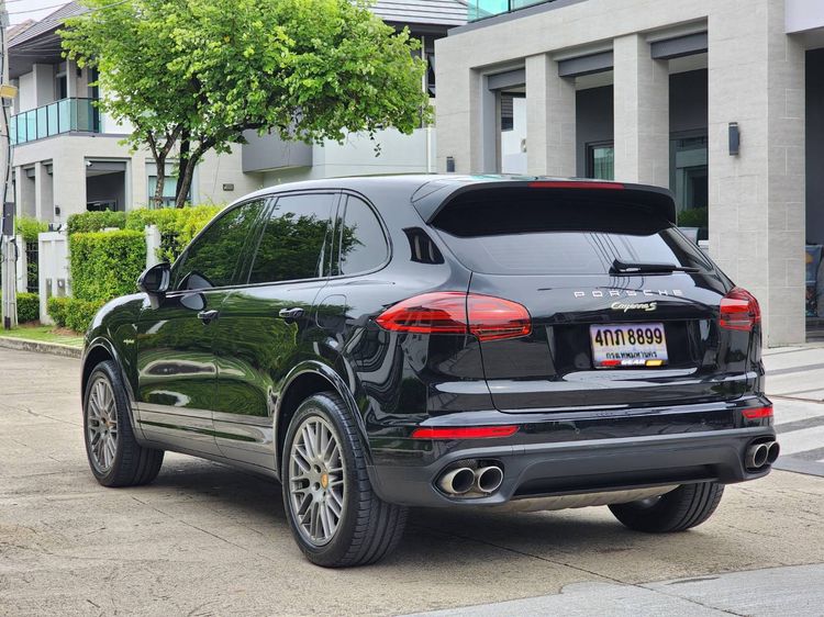 Porsche Cayenne 2017 3.0 V6 Hybrid Utility-car ไฮบริด ไม่ติดแก๊ส เกียร์อัตโนมัติ ดำ รูปที่ 4