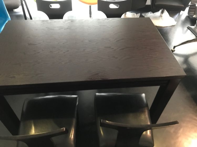 โต๊ะอาหารไม้ 4 ที่นั่ง ชุด รูปที่ 9