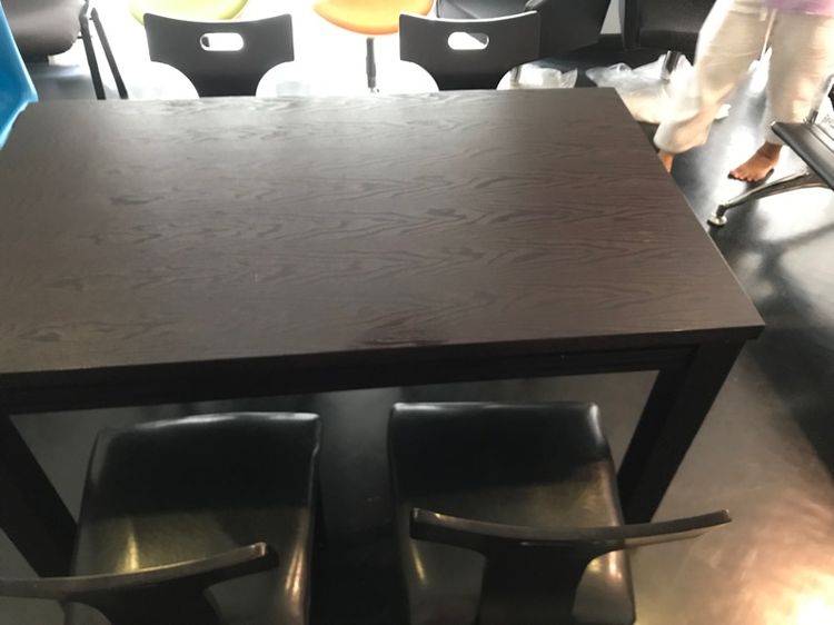 โต๊ะอาหารไม้ 4 ที่นั่ง ชุด รูปที่ 10