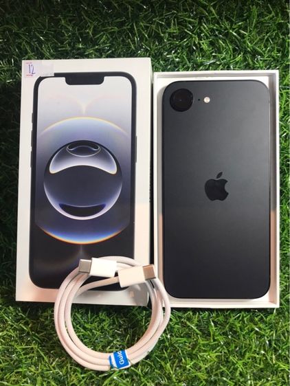 iPhone 16e 128GB (ครบยกกล่อง)  เครื่อง3เดือน หมดประกันศูนย์พฤษภาคมปีหน้า  สุขภาพแบต100 รูปที่ 2