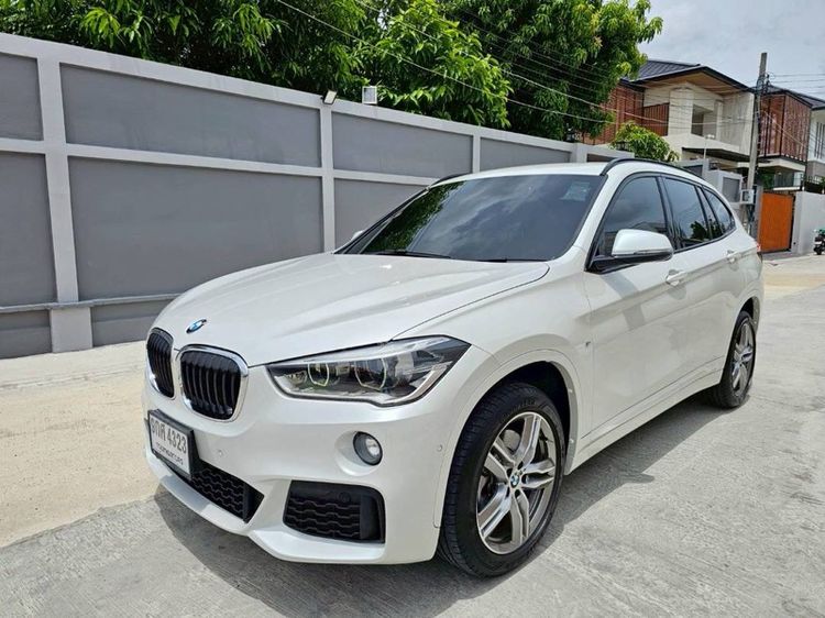 BMW X1 2020 2.0 sDrive20d M Sport Utility-car ดีเซล ไม่ติดแก๊ส เกียร์อัตโนมัติ ขาว รูปที่ 2