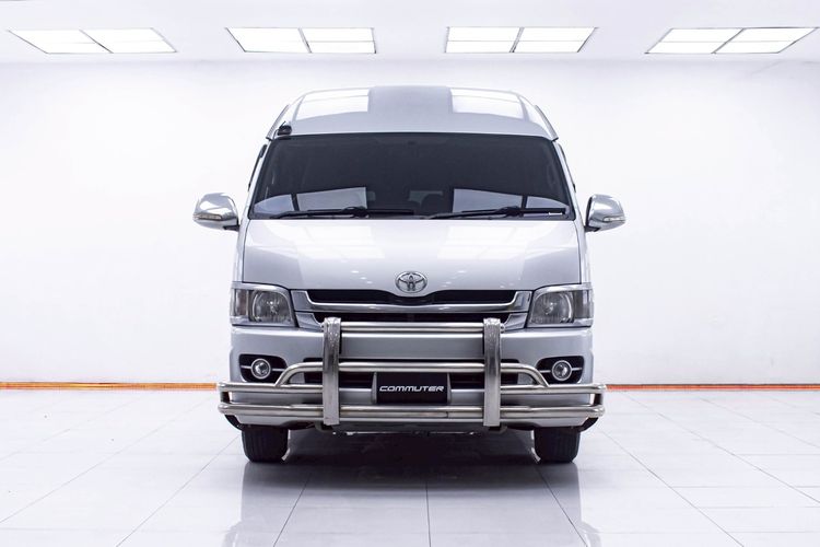 Toyota Commuter 2008 2.5 Van ดีเซล ไม่ติดแก๊ส เกียร์ธรรมดา เทา รูปที่ 4
