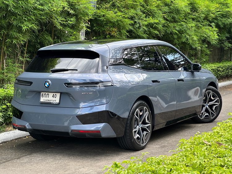 BMW iX 2024 xDrive40 Utility-car ไฟฟ้า ไม่ติดแก๊ส เกียร์อัตโนมัติ เทา รูปที่ 2