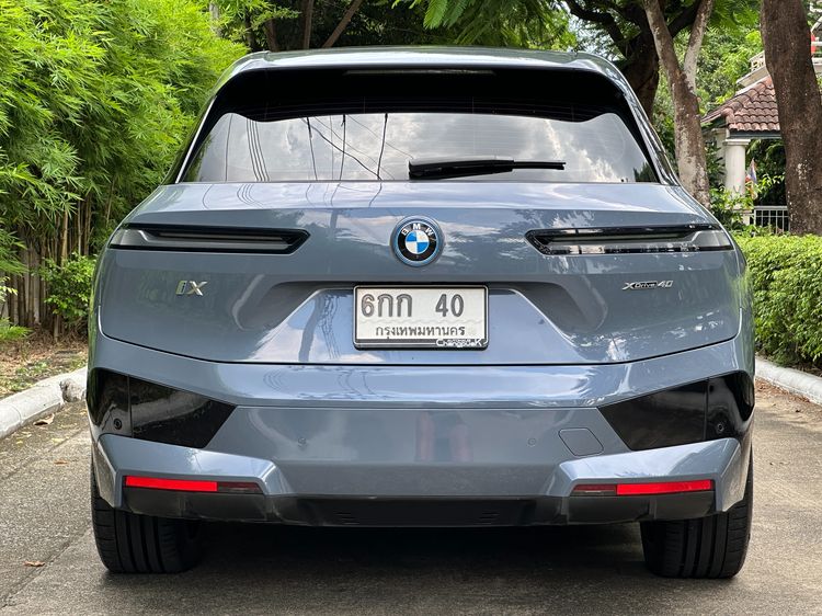 BMW iX 2024 xDrive40 Utility-car ไฟฟ้า ไม่ติดแก๊ส เกียร์อัตโนมัติ เทา รูปที่ 4