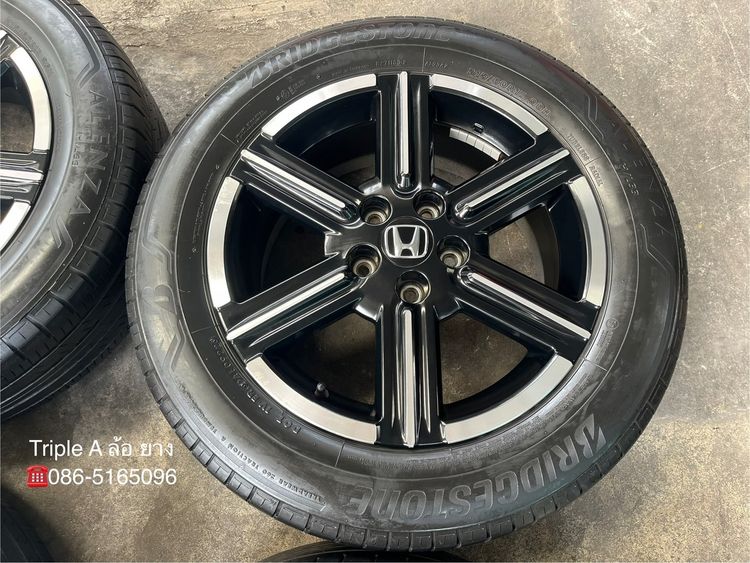 ✨ล้อแม็ก✨Honda HRV ตัวท็อป ขอบ 17 ดำหน้าเงา พร้อมยาง 215-60-17 Bridgestone💥ปี 22💥 รูปที่ 5
