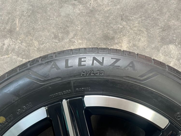 ✨ล้อแม็ก✨Honda HRV ตัวท็อป ขอบ 17 ดำหน้าเงา พร้อมยาง 215-60-17 Bridgestone💥ปี 22💥 รูปที่ 7