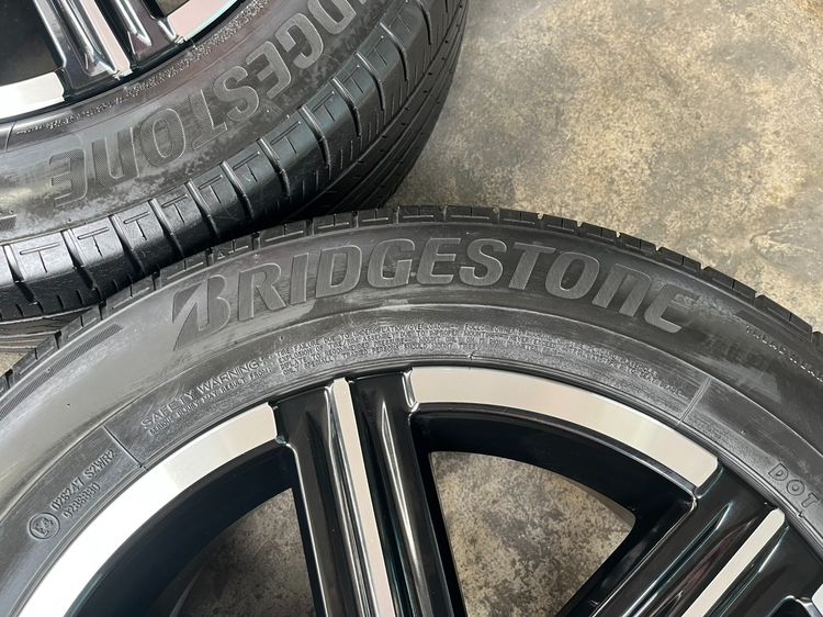 ✨ล้อแม็ก✨Honda HRV ตัวท็อป ขอบ 17 ดำหน้าเงา พร้อมยาง 215-60-17 Bridgestone💥ปี 22💥 รูปที่ 6