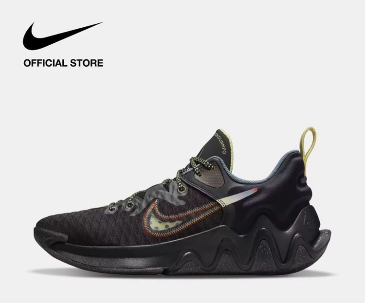 ผู้ชาย ดำ รองเท้าบาสเกตบอล รองเท้าNike แบรนด์แท้ รองเท้าบาสเก็ตบอลของแท้จากช้อป