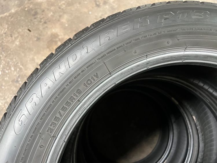 ยาง Dunlop Grandtrek PT3 235 55 19 เส้น 1000 บาท สวย รูปที่ 6