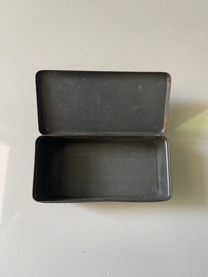 กล่องทอง ห้างขายทอง เซ่งเฮงหลี ตรามงกุฎ กล่องสั้น ยุคพระนคร เก่าโบราณสะสม รูปที่ 11