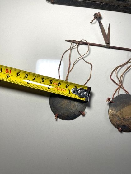 ตาชั่ง กล่องแกะสลักลายม้า โบราณเก่าสะสม A12 รูปที่ 8