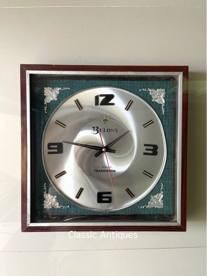 นาฬิกา แขวนผนังโบราณ เก่าสะสม รูปที่ 4