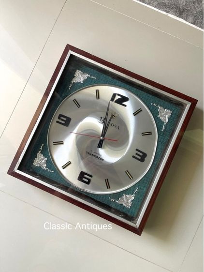 นาฬิกา แขวนผนังโบราณ เก่าสะสม รูปที่ 2