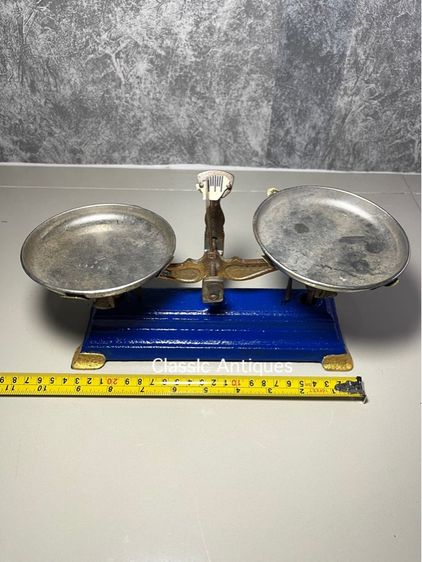 ตาชั่งทอง ตาชั่งยา โบราณเก่าสะสม A11 รูปที่ 14