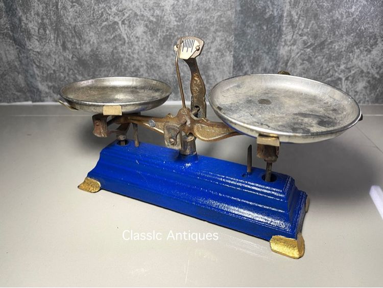 ตาชั่งทอง ตาชั่งยา โบราณเก่าสะสม A11 รูปที่ 4
