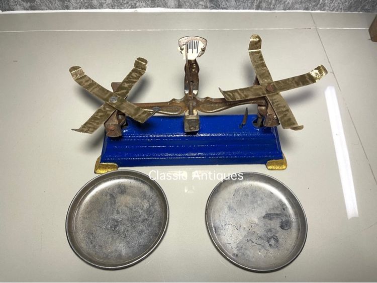 ตาชั่งทอง ตาชั่งยา โบราณเก่าสะสม A11 รูปที่ 9