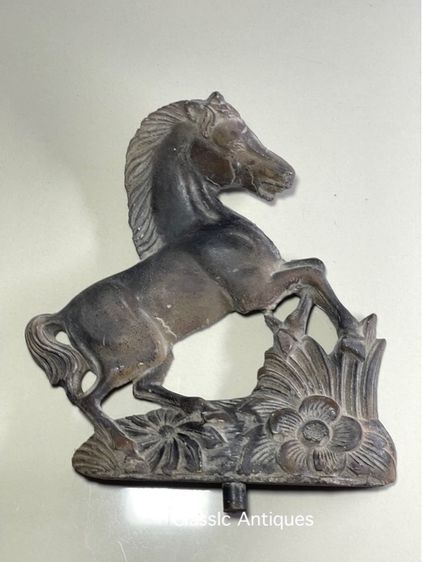 หัวม้า เยอรมัน อะไหล่นาฬิกาโบราณ เก่าสะสม รูปที่ 4