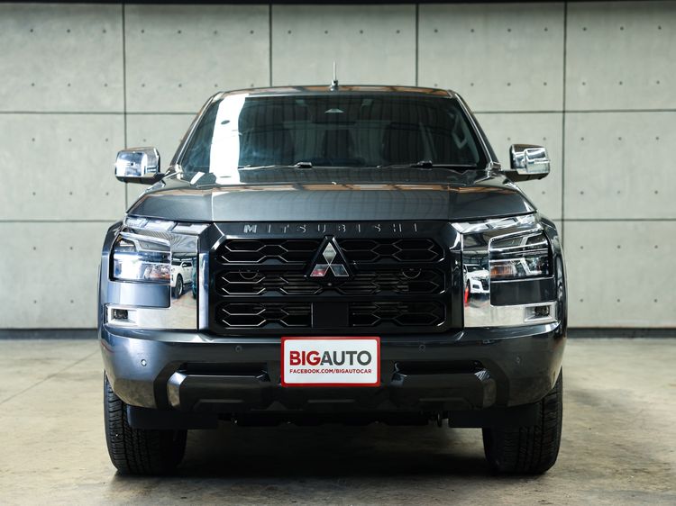 Mitsubishi Triton 2025 2.4 Plus Ultra Pickup ดีเซล ไม่ติดแก๊ส เกียร์อัตโนมัติ เทา รูปที่ 3