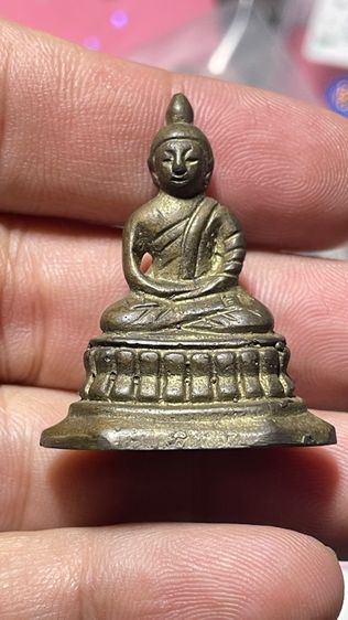 พระพุทธแท้ตามรูปเนื้อนวะใครทราบที่คุ้มแน่นอนโบราณเก่ามากสวยมาก รูปที่ 5