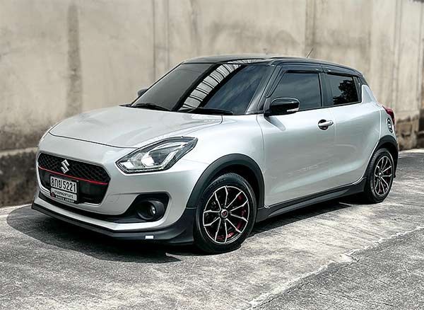 Suzuki Swift 2019 1.2 GLX Sedan เบนซิน ไม่ติดแก๊ส เกียร์อัตโนมัติ เทา รูปที่ 2
