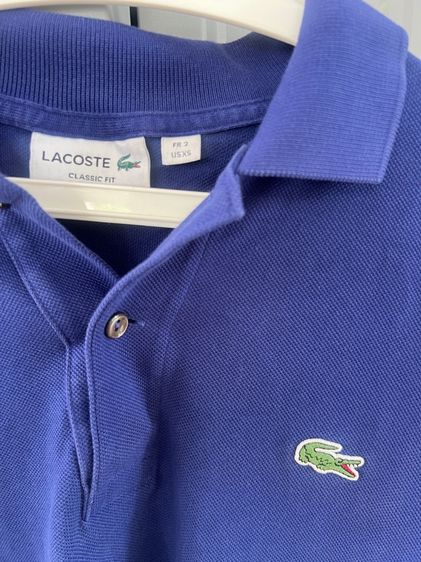 เสื้อโปโล lacoste แท้ อก37-39 รูปที่ 6