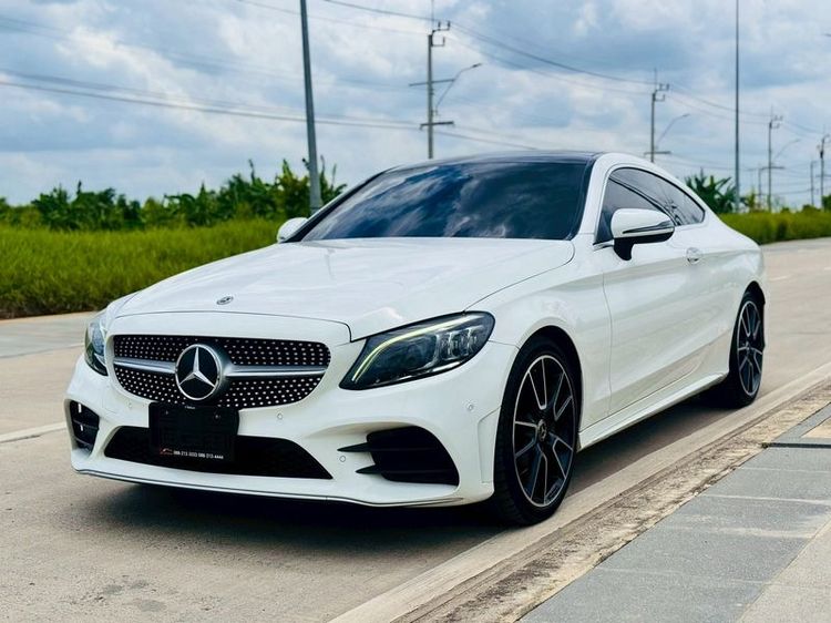 รถ Mercedes-Benz C-Class C200 สี ขาว