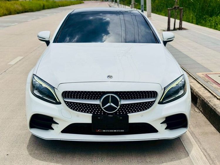 Mercedes-Benz C-Class 2021 C200 Sedan เบนซิน ไม่ติดแก๊ส เกียร์อัตโนมัติ ขาว รูปที่ 2