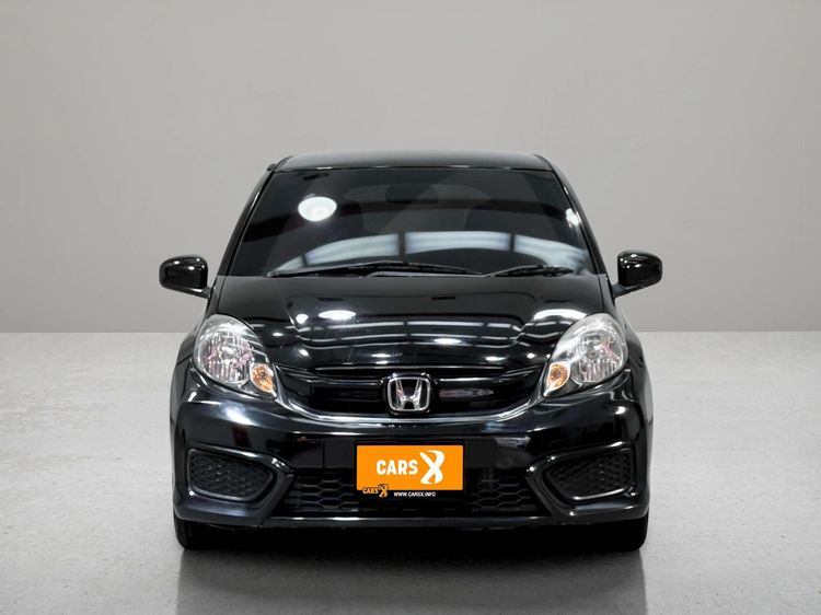 Honda Brio 2018 1.2 V Sedan เบนซิน ไม่ติดแก๊ส เกียร์อัตโนมัติ ดำ รูปที่ 3