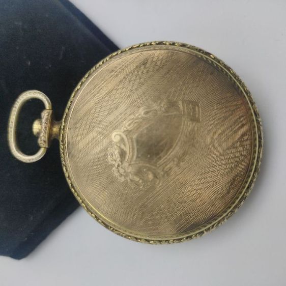 นาฬิกาพกโบราณ วินเทจ แบรนด์ Pallas ยุคปี 1900' ขนาด 48มม case Monitor ทองชุบงานโบราณ นาฬิกาไม่เดิน มะยมหลุดหายไป  รูปที่ 6