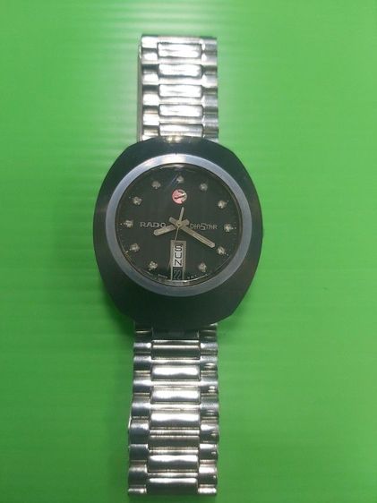 นาฬิกา RADO Th original diastar automatic  รุ่น 636.0308.3  ด้านหลัง มีตัวหนังสือ ระบุ  RADO  scratchpoof watersealed  