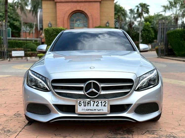 Mercedes-Benz C-Class 2015 C200 Sedan เบนซิน เกียร์อัตโนมัติ เทา รูปที่ 2