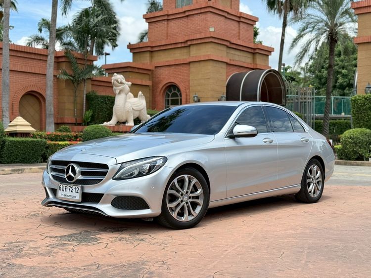 รถ Mercedes-Benz C-Class C200 สี เทา