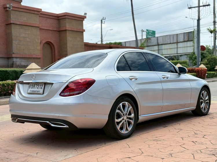 Mercedes-Benz C-Class 2015 C200 Sedan เบนซิน เกียร์อัตโนมัติ เทา รูปที่ 4