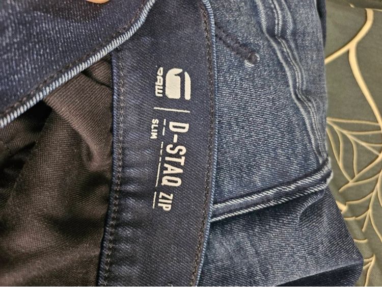 ยีนส์ G-STAR RAW แท้ รุ่นหายาก D-Staq ZIP SLIM สภาพใหม่ ราคาเบา รูปที่ 10