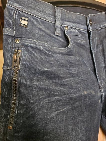 ยีนส์ G-STAR RAW แท้ รุ่นหายาก D-Staq ZIP SLIM สภาพใหม่ ราคาเบา รูปที่ 5