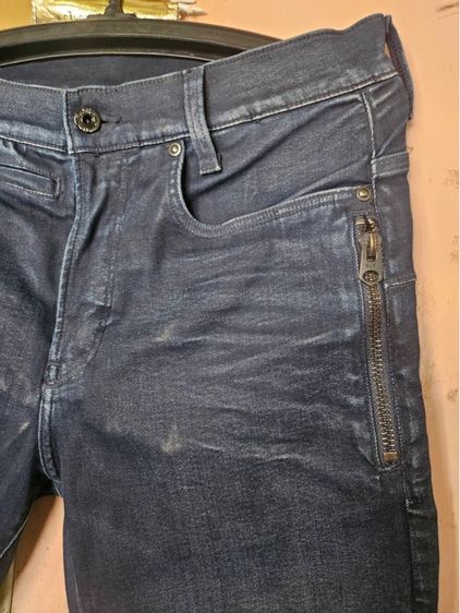 ยีนส์ G-STAR RAW แท้ รุ่นหายาก D-Staq ZIP SLIM สภาพใหม่ ราคาเบา รูปที่ 3